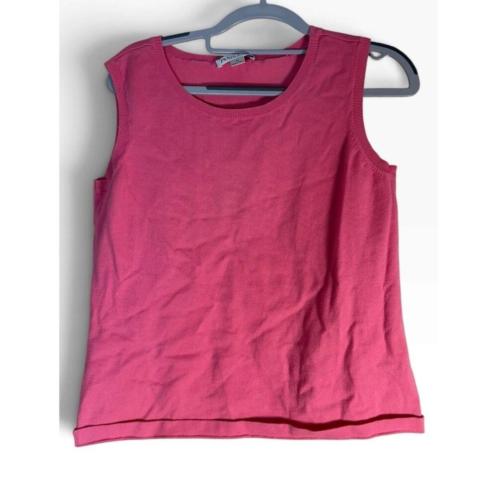Pendleton Women’s Pink Scoop Neck Tank Top Size Medium